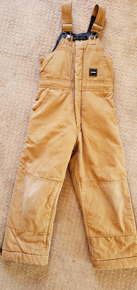 Boys insulated bib overalls